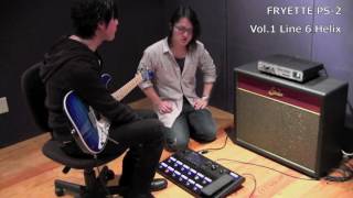 【MUSICLAND KEY】FRYETTE PS2 POWER STATION × Line 6 Helix [upl. by Cofsky]