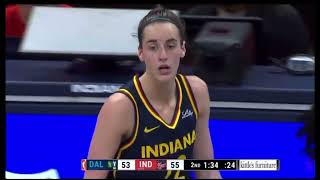 Caitlin Clark Furious Over Controversial Call  Indiana Fever vs Dallas Wings Highlights [upl. by Lanor]