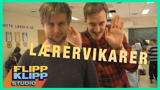 VI PRØVER OSS SOM LÆRERE [upl. by Anayk]