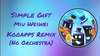 Official Piano Tiles 2 OST  Simple Gift  kooapps Remix [upl. by Ardnasil279]