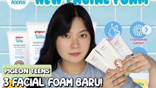 Review Pigeon Teens Facial Foam Terbaru Oil Control Malah Makin Lembab [upl. by Allbee]