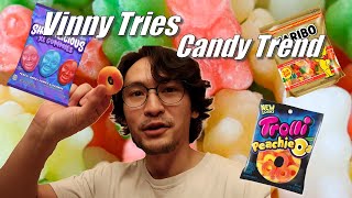 Vinny’s Trying Frozen Sprite Candy Trend [upl. by Sanfo]