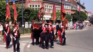 Visé 2019  Gilde Anciens Arquebusiers  Fète dÉté [upl. by Nylsaj]