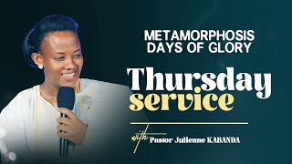 METAMORPHOSIS DAYS OF GLORY 21122023 fasting Day 1064  Pastor Julienne KABANDA [upl. by Buller]