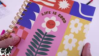 Agenda anual 25 día vista con anillas A5  Life is good [upl. by Sheppard]