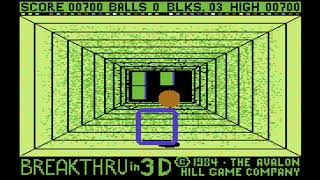 C64 Game Breakthru in 3D [upl. by Einwahs]