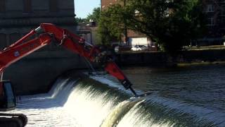 Des Plaines River Dam Removal  part 6 [upl. by Eiralih]