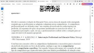 Com base nos conceitos sobre as competências fundamentais e necessárias para o exercício da profissã [upl. by Gelman610]