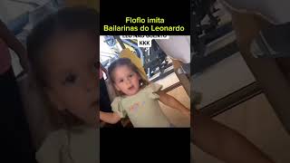 Floflo imita bailarinas do Leonardo [upl. by Nyleek]