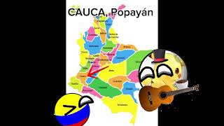 los 32 departamentos y capitales de colombia 🇨🇴🤩 [upl. by Lap]