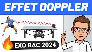 EFFET DOPPLER 🔥 Exercice BAC 2024  Sujet Amérique du Nord  PHYSIQUE  CHIMIE [upl. by Yrrot214]