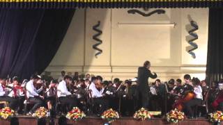 quotDanno Budungequot by Sri Lankan National youth orchestra amp Japanese world ship orchestra [upl. by Yrehc]