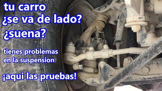 Como probar la suspensión y la dirección de mi carro [upl. by Nylesor68]