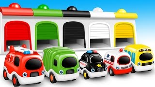 Colors for Children to Learn with Street Vehicles  Colours for Kids to Learn [upl. by Aenet]