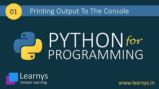 1 Printing Output Python InfyTQ InfyTQ Questions [upl. by Nnyleve]