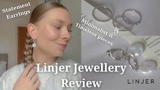 Linjer Jewellery Haul amp Review  Affordable Luxury  Silver Statement and Timeless Styles [upl. by Charin892]