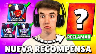 NUEVA RECOMPENSA SI TIENES LAS 3 SKINS de MORTIS DEMONIO en BRAWL STARS [upl. by Neladgam]