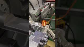 Flat wire coil winding machine inductorwindingmachine flatwirewindingmachine windingmachine [upl. by Naols531]