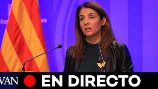 DIRECTO Meritxell Budó informa sobre los acuerdos de Govern [upl. by Schweiker503]