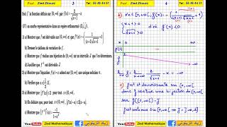 06 Dérivabilité Et Fonction Réciproque Bac Math Science  Technique  Info  Eco [upl. by Ermeena]