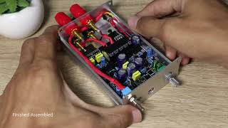 Make Your Own Desktop Amplifier TDA7297 With CLass A Preamp [upl. by Watters683]