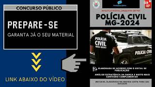 Apostila PM MG Delegado de Polícia 2024 [upl. by Anyd]