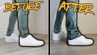 How to add a FLARE PANEL to your Jeans Explained  JULIUS [upl. by Netsrik]