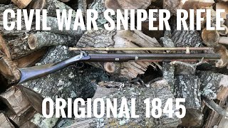 Shooting an Original Civil War Sniper Rifle 1500 Subscriber Thank You [upl. by Ecneitap]