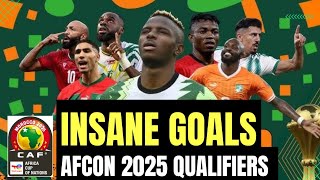 GOLAZOs from AFCON 2025 Qualifiers Matchday 1 and 2 [upl. by Yasmeen741]