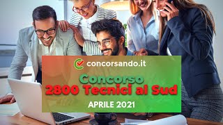 Concorso 2800 Tecnici al Sud – La guida [upl. by Eisset]