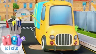 Müllwagen 🚚 Müllauto kinder lied  HeyKids  Kinderlieder Deutsch [upl. by Berey]