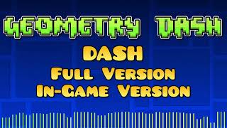 Geometry Dash OST  Dash by MDK Full InGame Version [upl. by Michell]