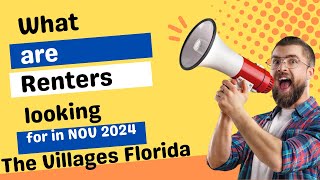 What are renters looking for November 2024 The Villages Florida [upl. by Kcarb]