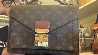 Louis Vuitton Monceau an Alternative to the LV Pochette Métis Bag Purse 💼 [upl. by Ioj]