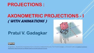 Lecture 14  Trimetric Axonometric Projections [upl. by Jany]