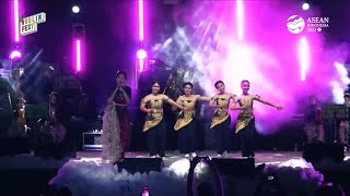 KITA SATU INDONESIA BY OKKY KUMALA X FAS  DANCE PERFOMANCE BY JAMBESINEGAR  JVF 2023 [upl. by Ellenhoj]