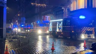 Incendie à Lille  FPT x2 EPC Fourgon Compresseur VLCG PN PM ENEDIS  SDIS 59 [upl. by Irtimd]