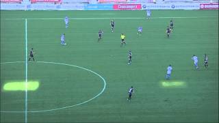 Gol de Pawel Brozek 10 en el Recreativo de Huelva  CD Lugo Jornada 6 [upl. by Bracci889]