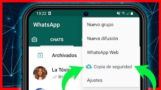 Cómo hacer COPIA de SEGURIDAD en WHATSAPP 2024 [upl. by Atir]