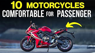 Top 10 Best Motorcycles Comfortable for Passengers  Best Motor Bikes for Passengers [upl. by Tremayne]