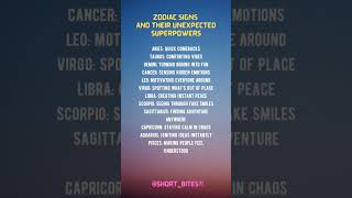 Zodiac Signs and Their Unexpected Superpowers [upl. by Sprague]