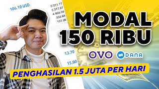 MODAL 150 RIBU HINGGA PROFIT 15 JUTA PER HARI  CARA MULAI TRADING MODAL KECIL UNTUK ORANG AWAL [upl. by Edahsalof]