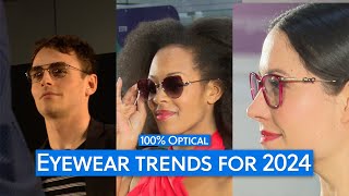 What are the eyewear trends for 2024 [upl. by Elacim]