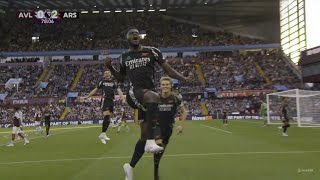 Peter Drury on Thomas Partey Goal vs Aston Villa 🔥 [upl. by Notniuq696]