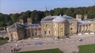 Heaton Hall with history Heaton Park Manchester with a drone [upl. by Egduj]