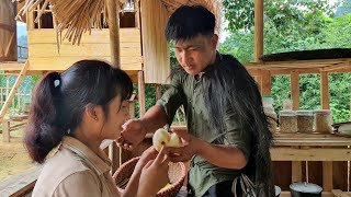 Harvesting soaked persimmons and going to the market to sell is a daily life Huong free life [upl. by Leahcym]