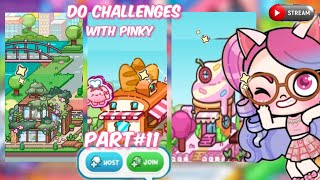 MIGA TALES  Do Challenges With Pinky p11✨ [upl. by Volnay]