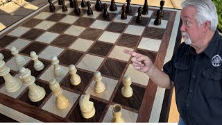 Think You Can Master This Chessboard Woodworking Challenge [upl. by Quincey969]