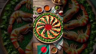 Famous Bangladeshi Foods  AI Art Meets Tradition  shorts [upl. by Ahsenrat]