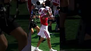 Drink Wisconsinbly 🍻 cfb football wisconsin badgers touchdown [upl. by Xonnel868]